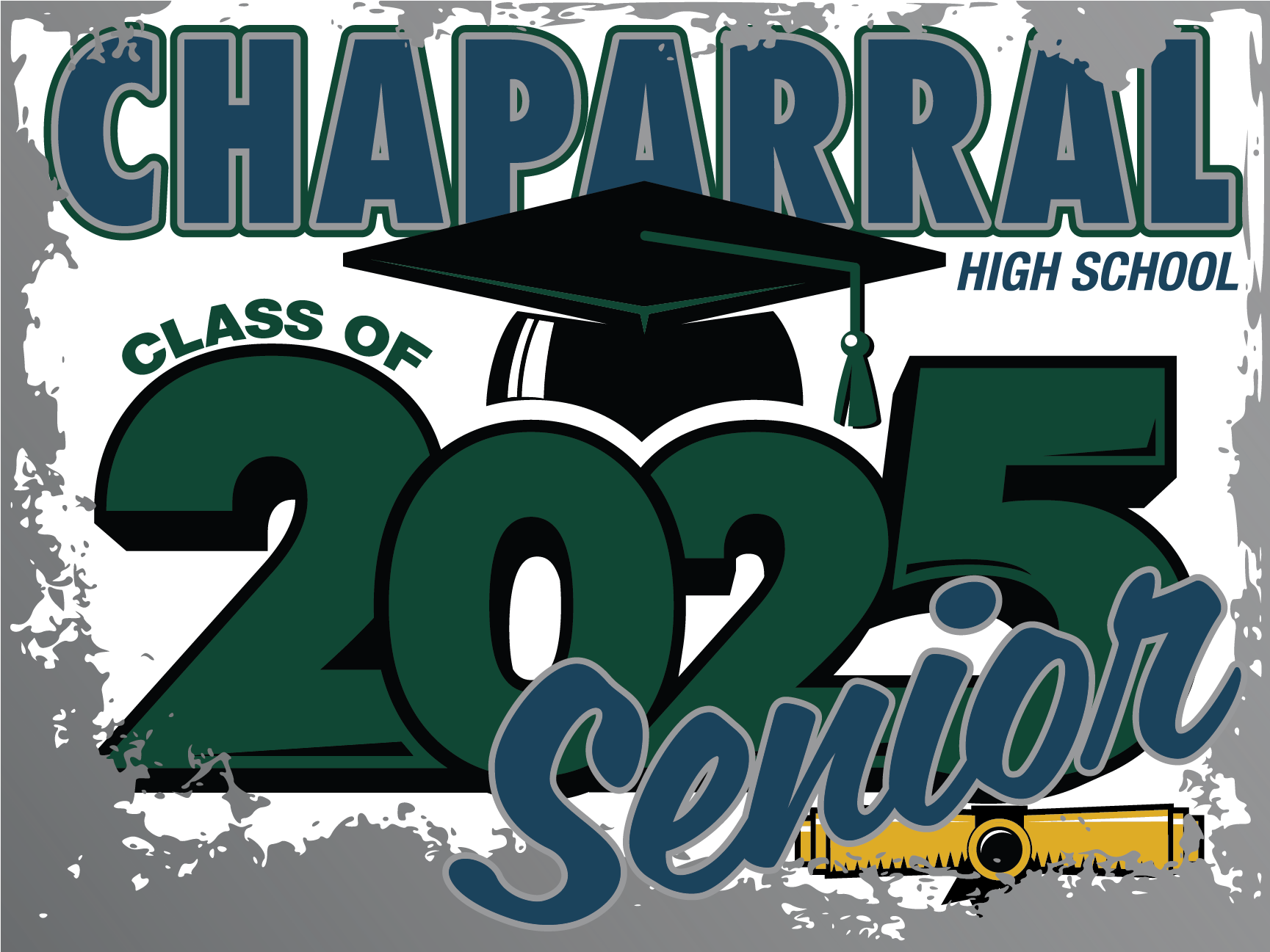 Chaparral High School Graduation Yard Sign