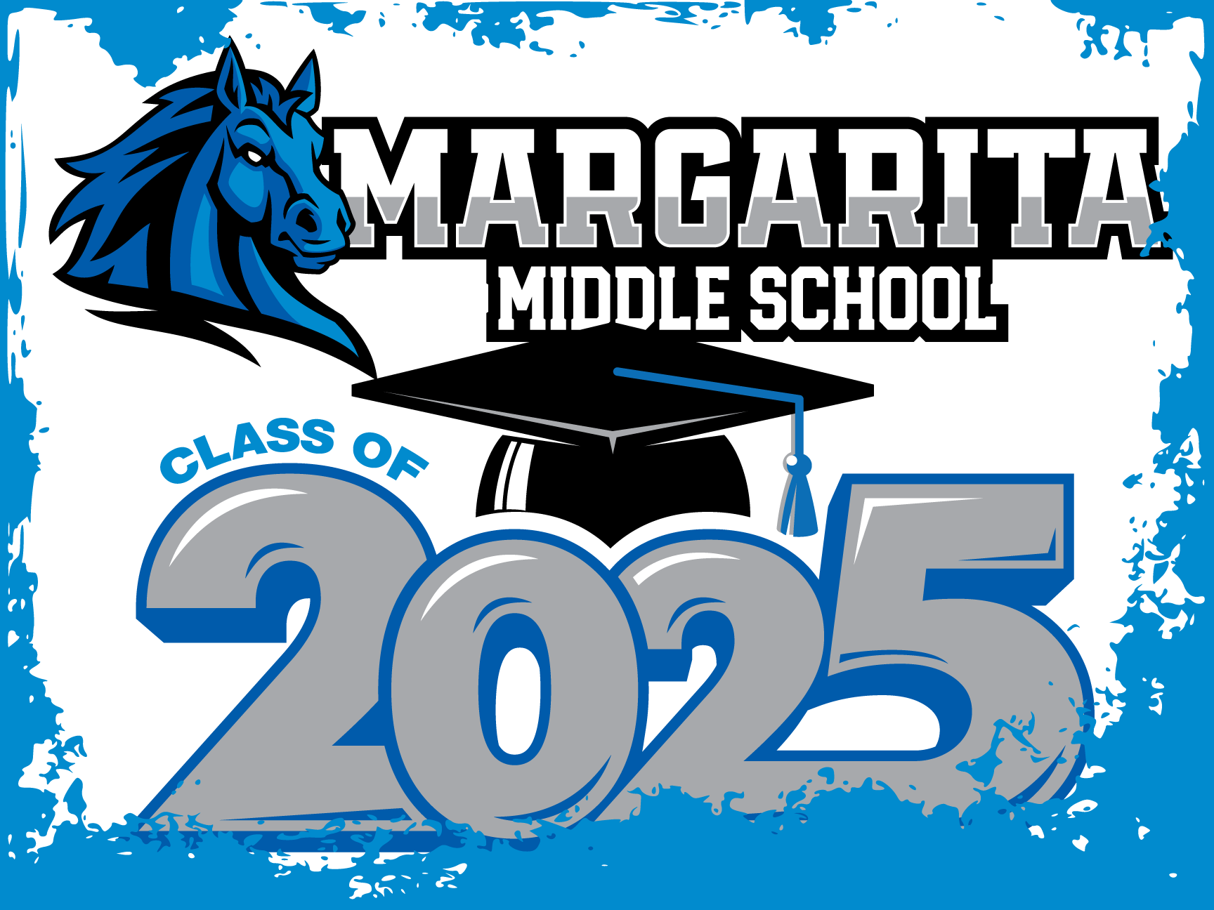 Margarita Middle School 8th Grade Graduation Yard Sign