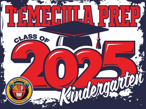 TPS Kindergarten Graduation Yard Sign